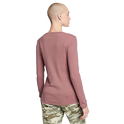 Image of Eddie Bauer Womens Favorite Long Sleeve Tee Crewneck T-Shirt