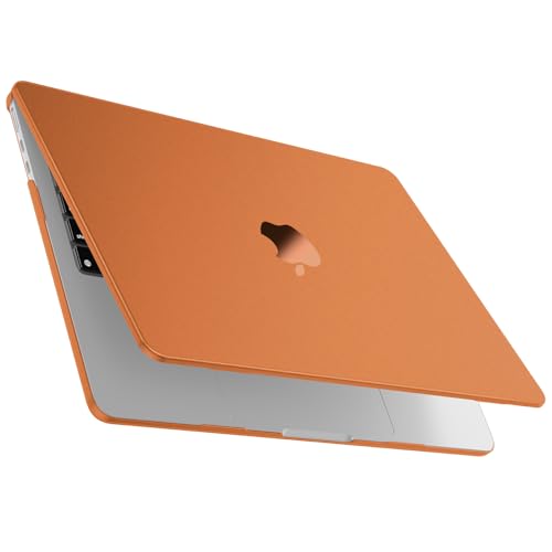 Image of MOSISO Compatible with MacBook Air 15 inch Case M5 M4 M3 M2, Cosmic Orange | Ultra Thin Hard Case,Precision Color & Anti-Fingerprint -Compatible with MacBook Air 15.3 inch A3241 A3114 A2941 2026-2023