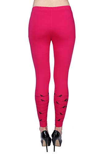 Image of Plus Size Printed Ankle Length Leggings for Women