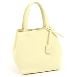 [キタムラ] シュリンクレザー B5サイズ対応フォルムチェンジハンドバッグ Z-0598 レモンイエロー [黄色] 41412