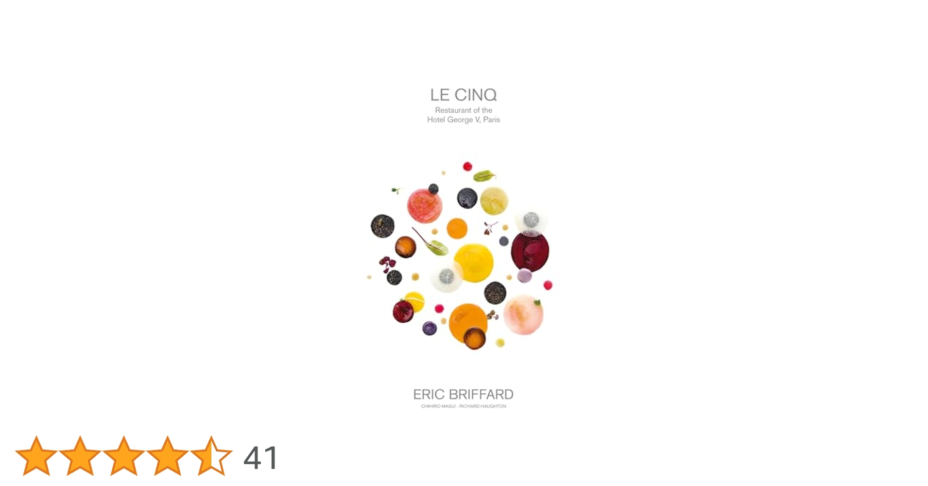 Eric Briffard Le Cinq 洋書 Le Cinq by Chef Briffard | Goodreads