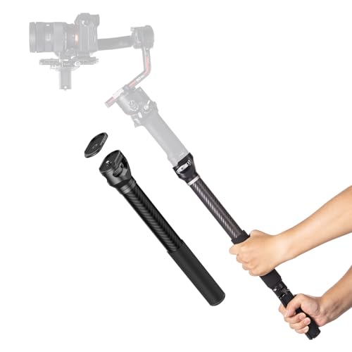 SMALLRIG Gimbal-Verlängerungsstange, 15' / 37 cm Stabilisator-Verlängerungsarm mit Anti-Ablenkungsblende und 1/4-20'-Schraube für DJI RS 4 Mini/RS 4 / RS 4 Pro/RS 3 / RS 3 Pro - 4378