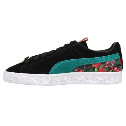 PUMA Womens X Poison Ivy Floral Lace Up Sneakers Shoes Casual - Black, Green - Size 6 M3