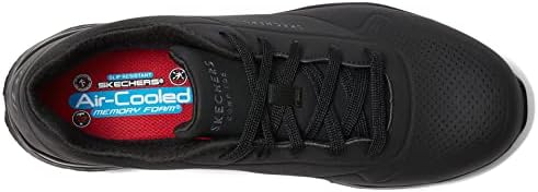 Skechers Men's Uno Sr-Doltin Comp Toe Construction Shoe, Black, 10.5 | Image 1