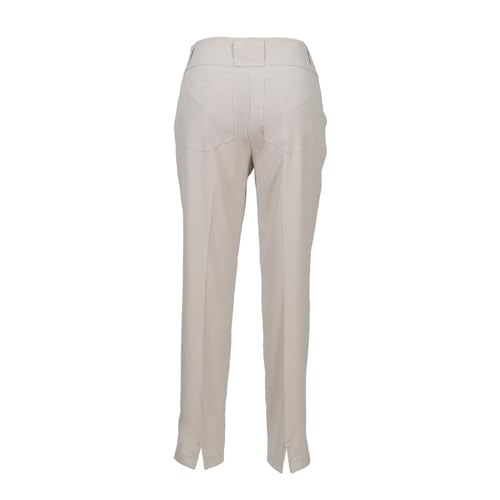 Jofit Apparel Women's High Waist Golf Pants for Golf or Cocktails - Semi-Fitted, Cropped, 28" Inseam, Stone3
