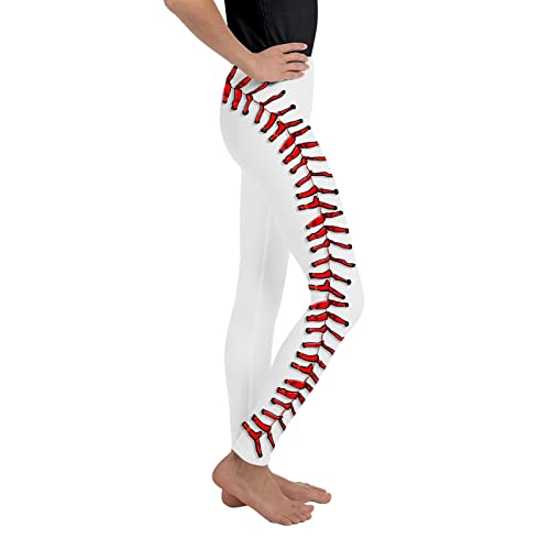 Toddler Kids Girls Baseball Printed 3Ds Ptints Leggings Yoga Pants Cute Slim Stretch Pants Girls Size Small Clothes3
