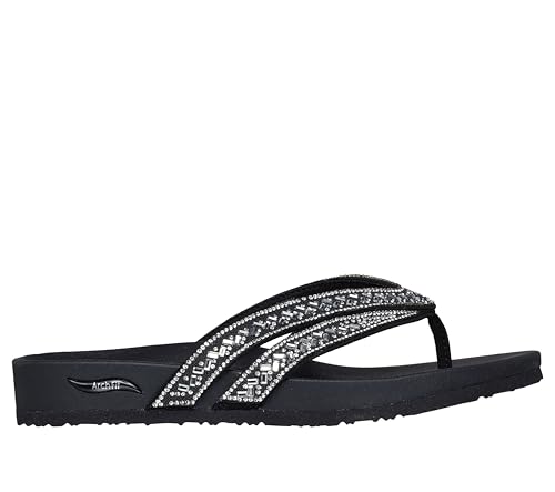 Skechers Women's Arch Fit Meditation-True Gem Flip-Flop4