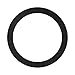 EGLO 203767 Trago LED Recessed Ceiling Light Magnetic Trim for 203646A, 9-Inch, Matte Black