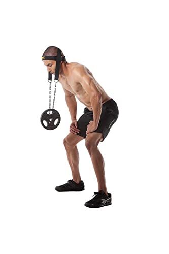 Bundera Baş Boyun Geliştirici Ağırlık Kayışı - Baş Boyun Ense Egzersiz Ağırlık Kemeri Fitness Kayış Kemer