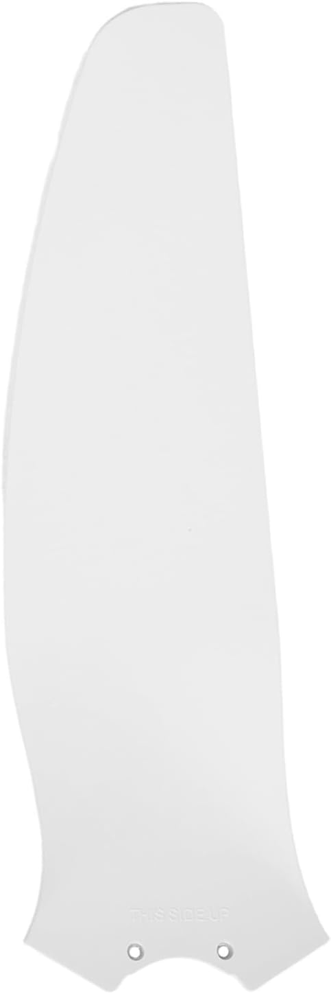 Fan Blades Replacement for Household Standing Pedestal Fans Plastic Leaves Easy Installation Compatible Various Models White