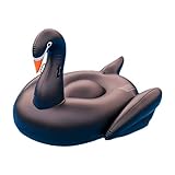 Gcxzb Schwimmreifen BOOL Aufblasbarer Ring Schwimmen Ring Schwarz Bett Stuhl Schwimmbett Schwimmzeile Erwachsene Kinder Wasser Aufblasbare Halterung Spielzeug Niedlich