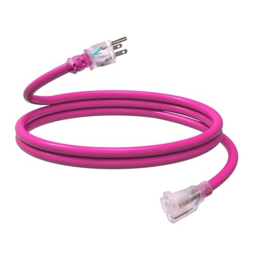 Heavy Duty 6 Ft Outdoor Extension Cord