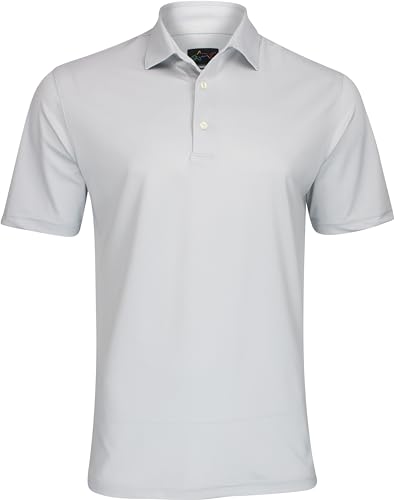 Polo haut de gamme Greg Norman PRTK MCR PQ Shark Grey taille L