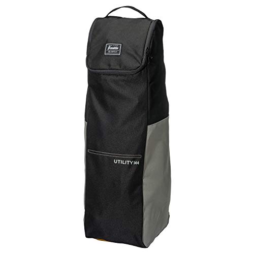 Franklin Sports Utility 144 Bag - Multi-purpose Bag - Fit Bat Up To 26' - Black/Grey
