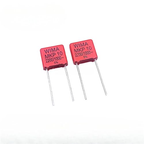 Condensateur 222 1000V MKP10 pour circuit électronique lot de 5 pièces