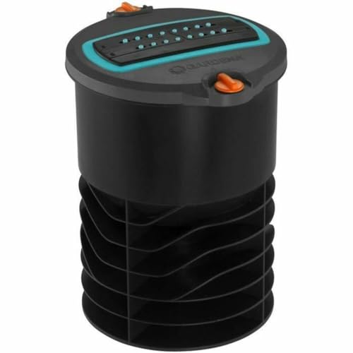 Gardena Sprinklersystem Komplett-Set mit Versenk-Viereckregner OS 140: Bewässerungssystem für quadratische und rechteckige Flächen bis max 140 m², ebenerdig montiert (8221-20) Standard