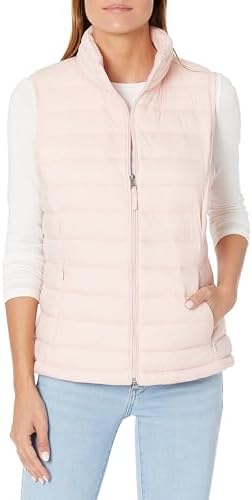 Amazon Essentials Women's Lightweight Water-Resistant Packable Puffer Gilet