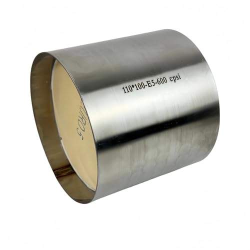 Convertidor catalítico universal EURO 5 de 120 x 120 mm, 110 x 100 mm y 100 x 100 mm con catalizador de 600 Cpsi, almohadilla sin expansión EURO V(110X100mm)