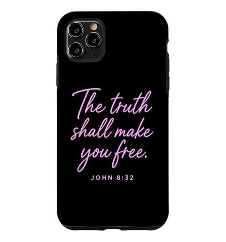 Truth Shall Make You Free John 8:32 �M���� ���� �X�}�z�P�[�X iPhone 11 Pro Max �p