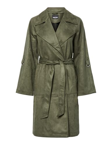 Trenchcoat Pcrut de PIECES manteau mi-saison classique femme