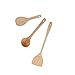 Szpatułki Drewniana szpachelka Zestaw drewniany zestaw kuchenki - Gospodarstwa domowego Drewniana łopata Łyżka Łyżka Ryżowa Spoon Non-Stick Spatula Three-Piece Set Przybory kuchenne