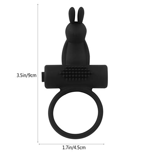 EXCEART Cockring Vibrator Draadloze Ring Konijnenoren Penis Clitoris Vibrator Ringen Speeltjes Voor Mannen Man - Image 6