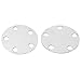 Mag Wheel Center Block-Off Hub Cap Plates, 5 on 4.75 BP, 6 Inch OD