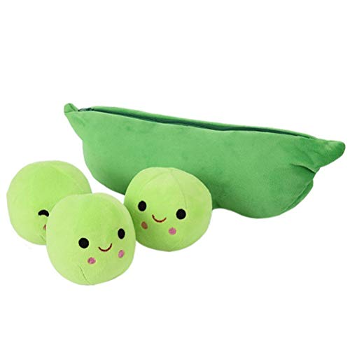 Peluche de guisantes verdes, 25 cm Peluche de guisantes verdes, 25 cm