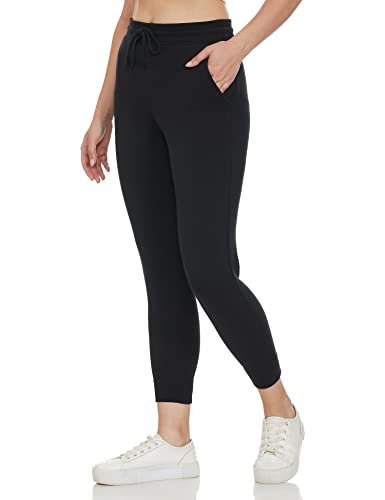 Image of Marks & Spencer Women's Cotton Solid High Rise Regular Fit Jogger
