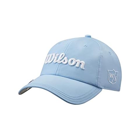 Wilson Damen Golf Cap Pro Tour Polyester Hellblau Einheitsgröße WGH7000103 Cover