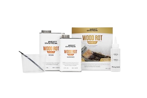 WEST System® Wood Rot Repair Kit | Two-Part Epoxy System for Pene...