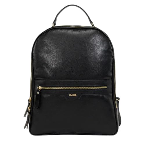 Bolsa Mochila Classe Couro Feminina Grande Notebook