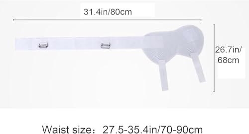 Faja de soporte para hernia inguinal jiangjin ajustable miniatura 6