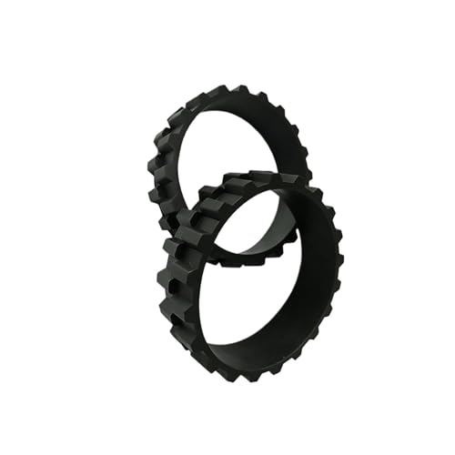 Piezas De Repuesto for Rueda Móvil R Y L, Compatibles Con XIAOMI, Compatible Con Xiaowa, Aspiradora C10 E20 E25 E35(Wheel tire 2pcs)