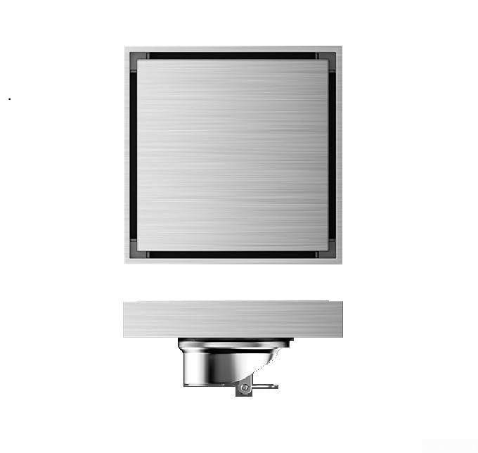 Siphon de sol design en inox pour transformer votre douche en spa de luxe