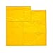 BonWay 12-941 24-Inch by 24-Inch Ashlar Cut Stone Urethane Floppy Mat, Yellow