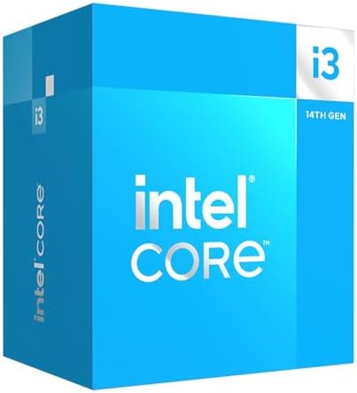 Core i3-14100 Desktop Processor 4 cores (4 P-cores + 0 E-cores) up to 4.7 GHz