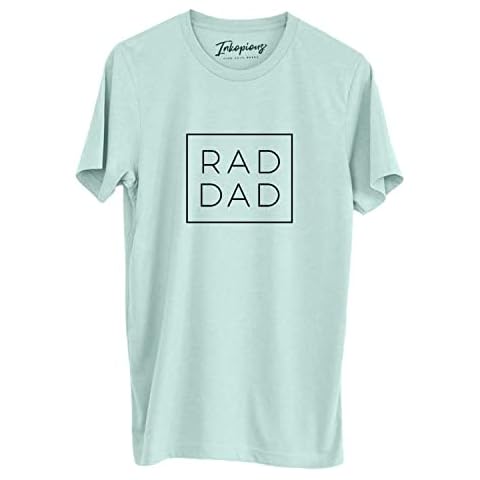 Inkopious Rad Dad Boxed T-Shirt, Present for Dad Xtra Large Heather Sage Cover