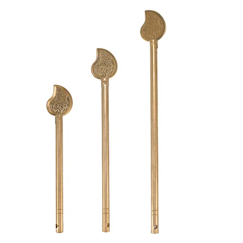 Pestillo de Llave de Armario de latón de 3 uds, Pasador de Bloqueo de Armario en Forma de Hoja, pestillo Chino, Cerradura de Puerta, herrajes para Muebles para el hogar Cover