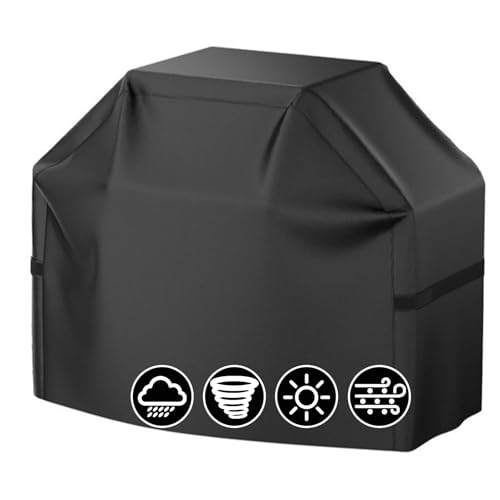 BBQ Covers, Oxford Fabric Barbecue Cover for Outdoor Grill, Waterproof, Rip-Proof, UV & Fade Resistant, BBQ Covers Heavy Duty Large（145x61x117CM）