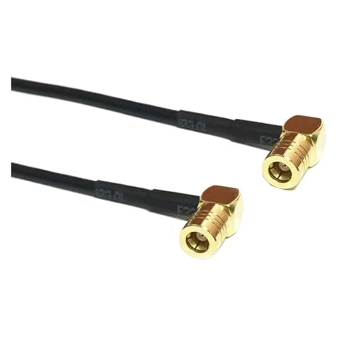 Extension SMB femelle coude RG174 pour montage reseau discret