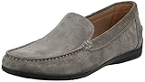 TOMAIA IN CAMOSCIO Geox U SIRON A Mocassini Uomo,Beige (Taupec6029), 42 EU