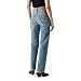 Levi's Women's Ribcage Straight Full Length Jeans, (New) Ringing Bells, 29