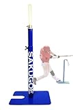 【Made in Japan】 SAKUGOE Batting Tee Baseball Softball Batting Practice [Used in Japan's Professional Baseball and by Powerhouse Universities and high Schools]