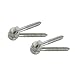 National Hardware N131-169 295 Screw Hook/Eye Hinges in Zinc Plated, 2 Pack