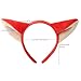 Orange Fox Cat Ears Headband Zoo Animal Headwear Fox Socks Back to School Book Story Halloween Christmas Festival Theme Party Cosplay
