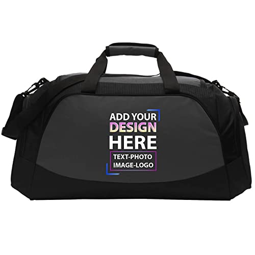Artist Shot Custom Active Duffle Bags For Men And Women - Add Your Own Images And Text To Your Gym Bag- Durable Personalize Sport Gym Travel Bag #TOP1