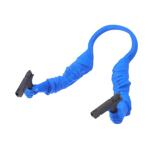 iplusmile Juguetes para el Brazo de Pollo Accesorios de Juego de rol Accesorios de Broma Brazos de Pollo Decoraciones de cumpleaños de Pollo Disfraces de pájaros el plastico Azul