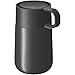 WMF Impulse Travel Mug - Termo de acero inoxidable (0,3 L, cierre automático, apertura de 360°, mantiene las bebidas calientes durante 6 horas/12 horas frías), color gris
