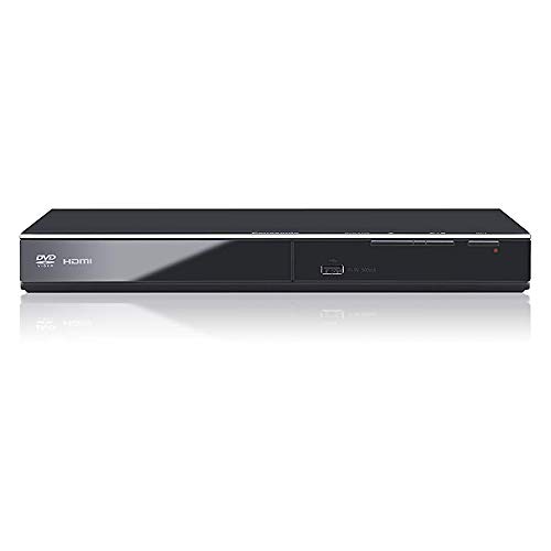 Panasonic DVD-S700EB-K DVD player for TV, HDMI, Multi Format Playback, 1080p HD Upscaling, USB, CD & MP3 Playback, Photo Slide Show, Power Resume, Dust Proof Compact Design